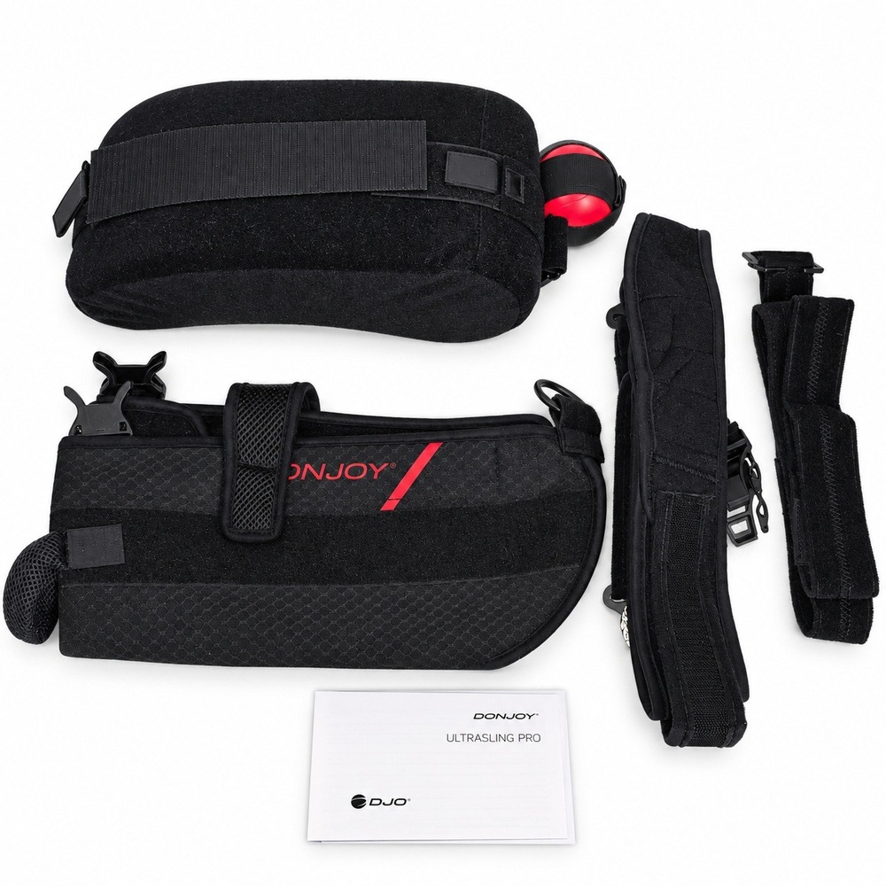 DonJoy UltraSling Pro Shoulder Immobilizer Universal Black Good Complete Set